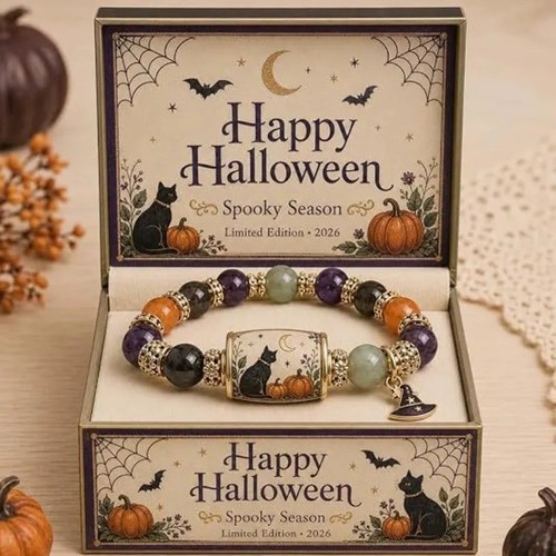 Halloween crystal bead - halloween,
